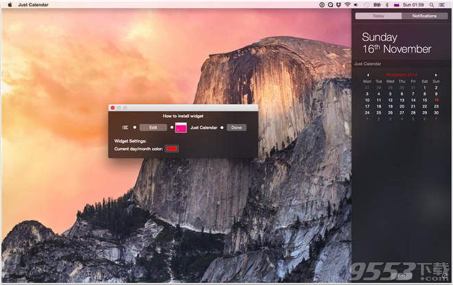 Just Calendar mac(日历软件)