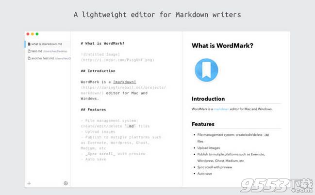 WordMark Mac版(markdown编辑器)