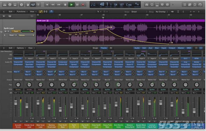 Logic Pro X for mac(音乐制作软件)