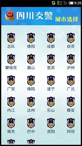 四川交警公共服务平台ipad版截图2