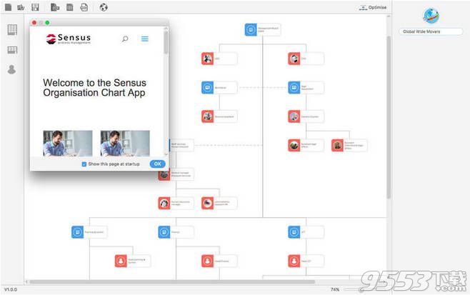 Sensus OrgChart App Lite mac(图表制作软件)