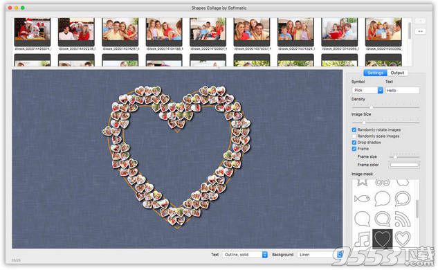Shapes Collage Mac版(拼图软件)