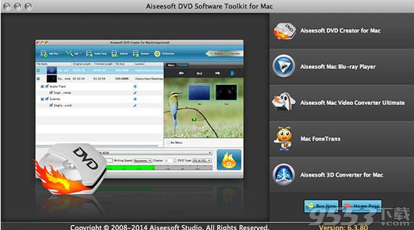 DVD Software Toolkit Mac版(视频格式转换)