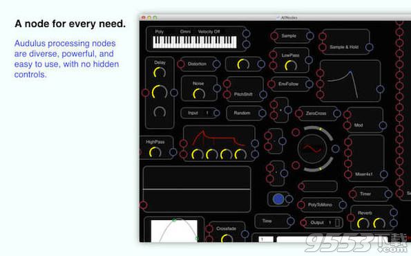 Audulus for Mac|Audulus Mac版(音频处理软件)