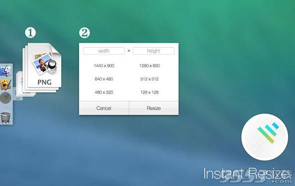 Instant Resize Mac版(屏幕分辨率调节软件)