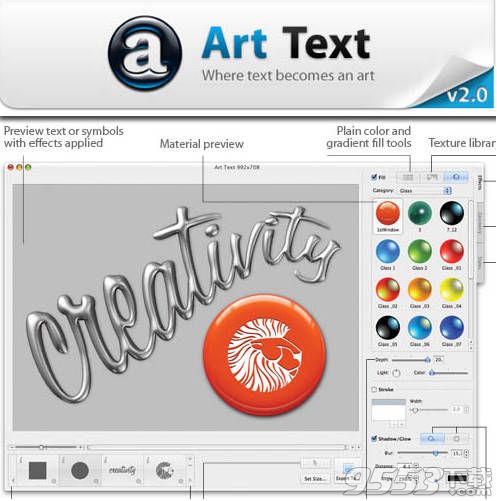 BeLight Art Text for Mac(艺术字设计软件)