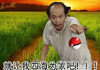 pokemon go葛优文字表情包
