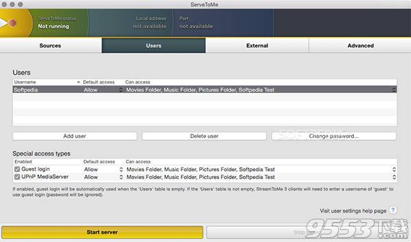 ServeToMe for Mac(流媒體服務(wù)器軟件)