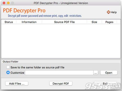 PDF Decrypter Pro Mac版(pdf解密软件)