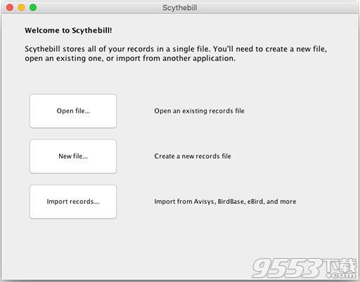 Scythebill Mac版(生物学软件)