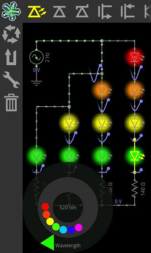 电路模拟器中文版-电路模拟器汉化版下载-手机版电路模拟器v2.18图1