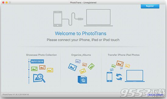iMobile PhotoTrans Mac版(文件管理软件)