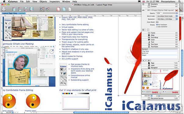iCalamus Mac版(平面设计软件)