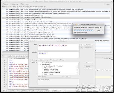 TextWrangler for mac(代码编辑器)