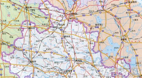 安徽电子地图|安徽地图高清版下载 - 9553下载