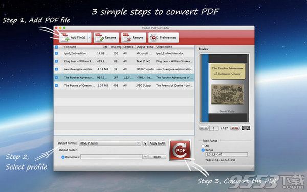 4Video PDF Converter Mac版(pdf转换软件)