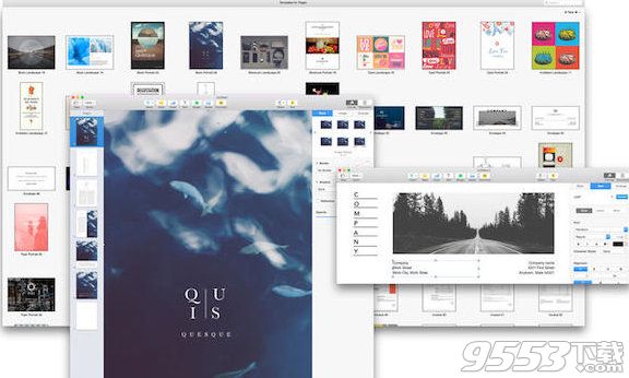 Templates for Pages for mac(pages模板)