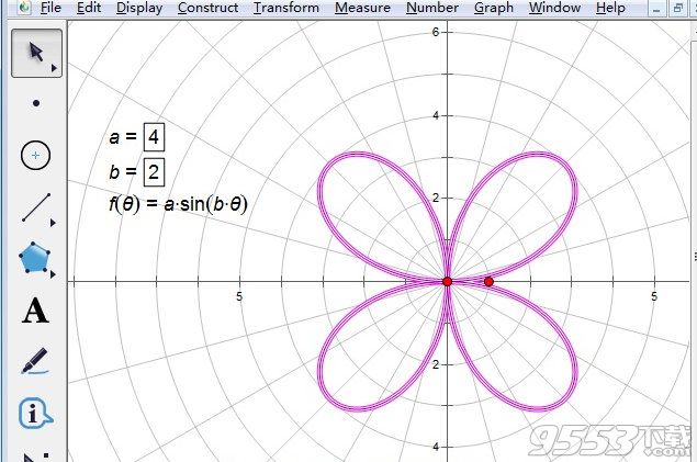 几何画板如何画四叶草 怎样用几何画板画四叶草教程