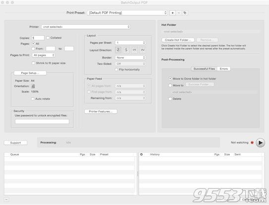 BatchOutput PDF for Mac(打印软件)