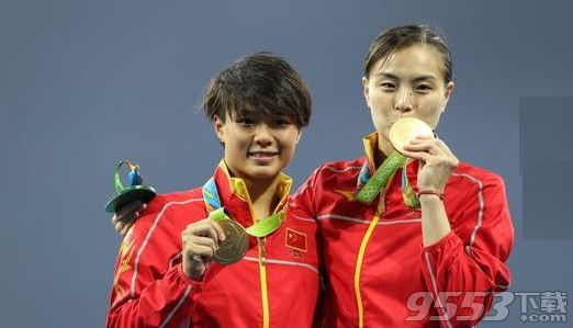 吴敏霞施廷懋里约奥运女子双人3米板夺冠视频    里约奥运中国第2金女子双人3米板视频