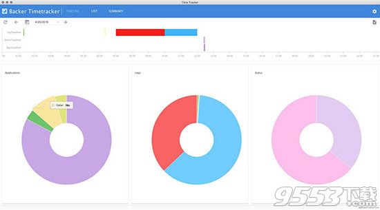 Backer Timetracker Mac版(时间管理软件)