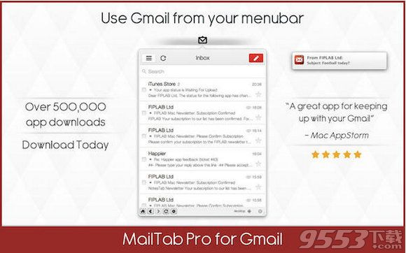 MailTab Pro For Gmail Mac版