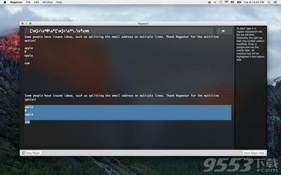 Regextor Mac版(正则表达式)