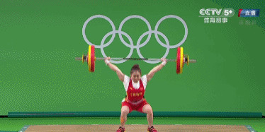邓薇63公斤级举重夺冠视频   里约奥运邓薇挺举总成绩打破世界纪录视频
