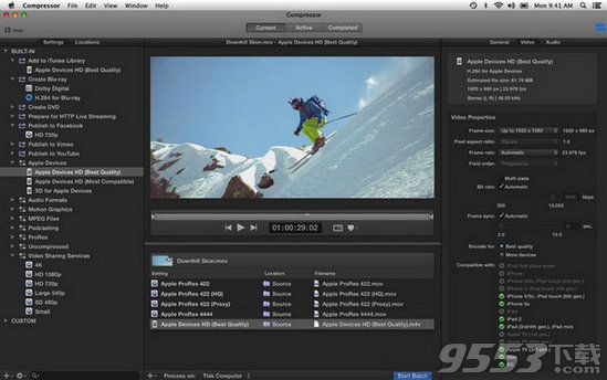 Compressor Mac版(视频编辑软件)