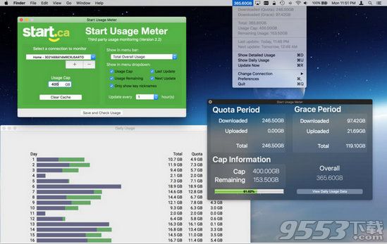 Start Usage Meter for Mac(远程监控软件)