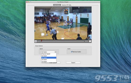 Fast Motion Clipper Mac版(视频编辑)