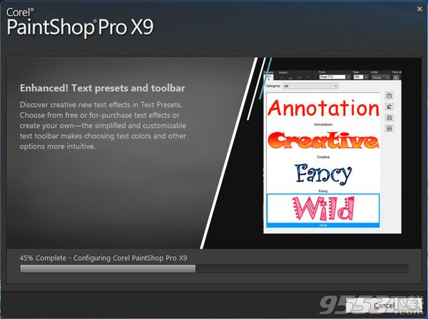 PaintShop pro X9