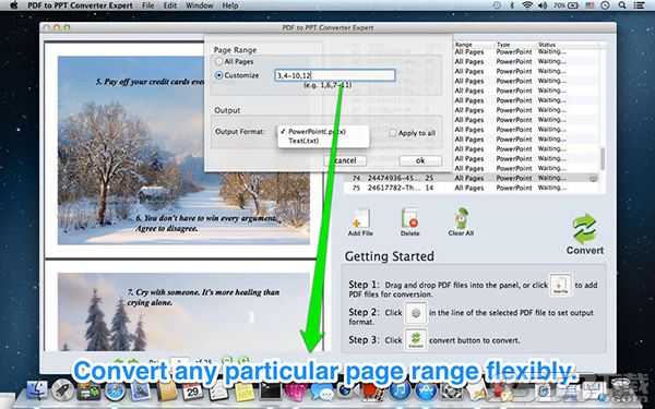 PDF to PPT Expert Mac版 