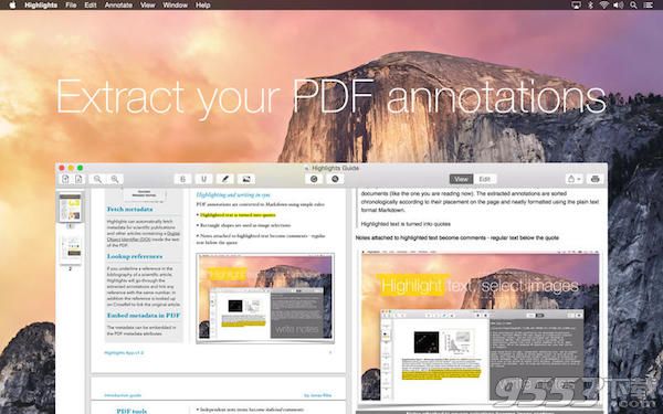 Highlights Mac版