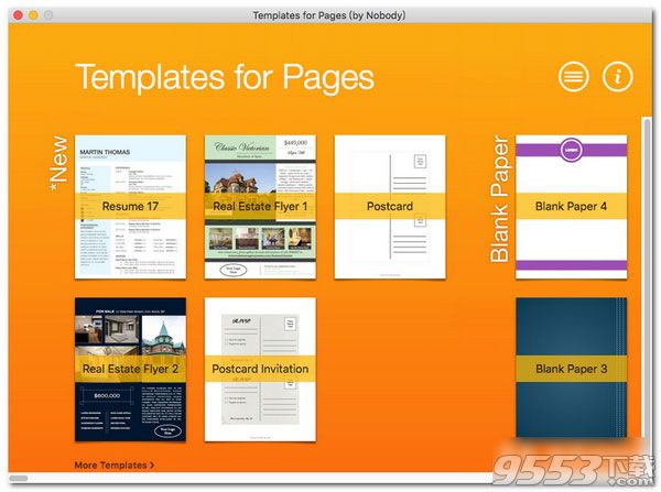 Templates for Pages for mac破解版