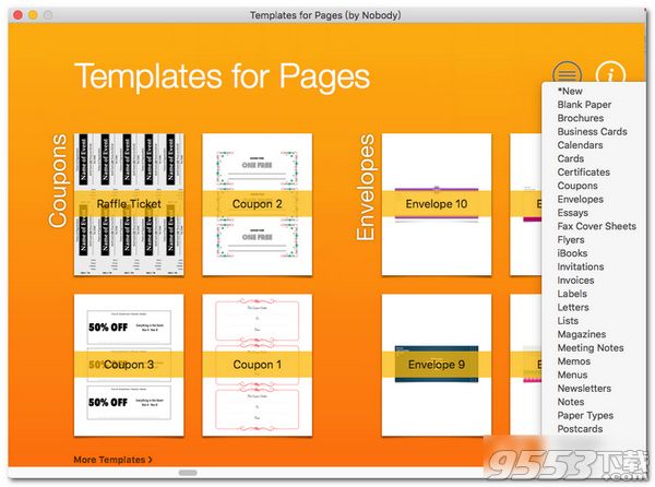 Templates for Pages for mac破解版