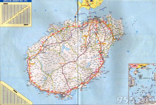 海南电子地图全图高清版