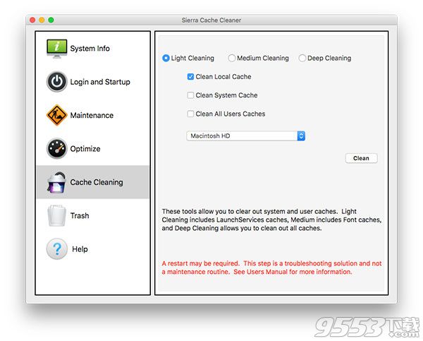 Sierra Cache Cleaner Mac版