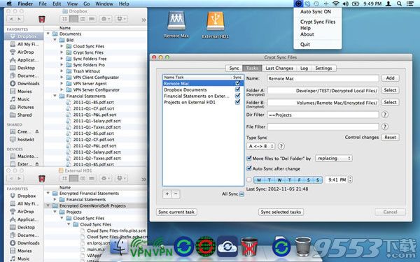 Crypt Sync Files Mac版
