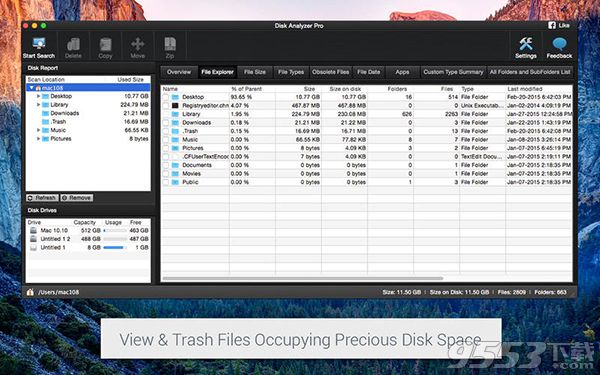 Disk Analyzer Pro Mac版