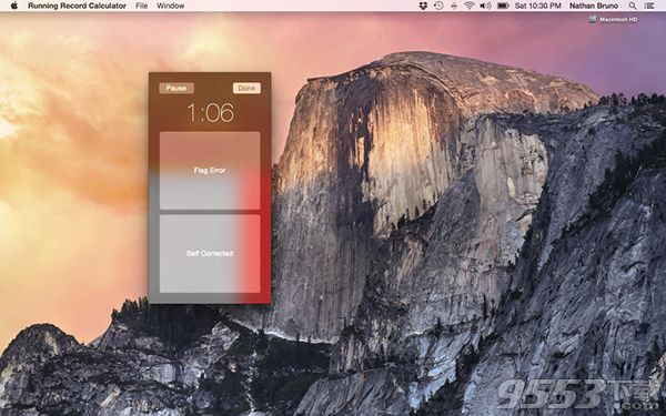 Running Record Calculator Mac版