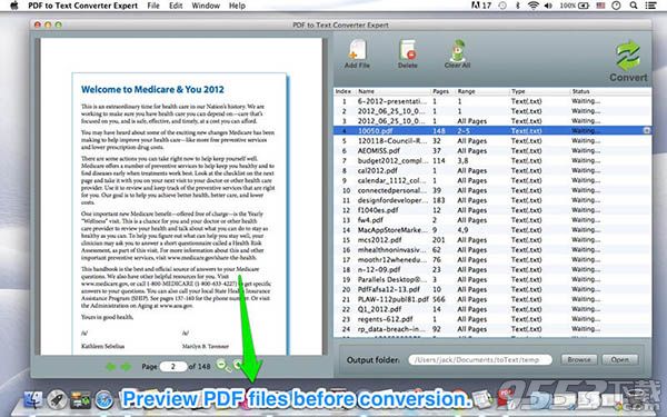 PDF文本转换器Mac版