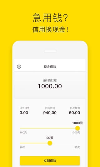 现金借款截图1