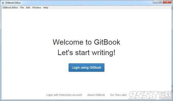 Gitbook editor windows