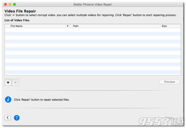 Stellar Phoenix Video Repair for Mac破解版