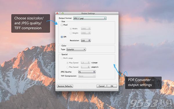 Aiseesoft PDF Converter Mac版