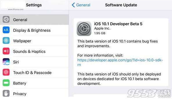 iOS10.1Beta5开发者预览版更新了什么内容 iOS10.1Beta5新功能介绍