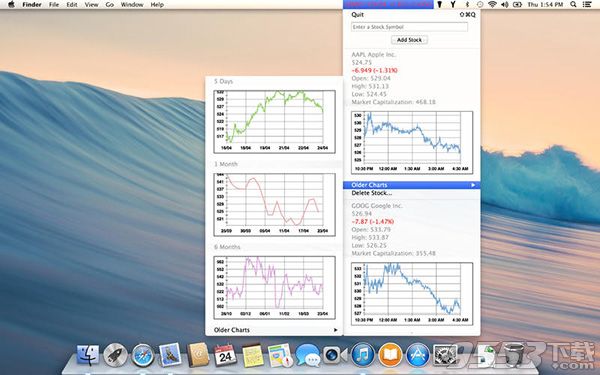 Stocks Menu Mac版