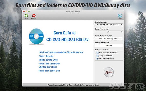Data Burn Master Mac版