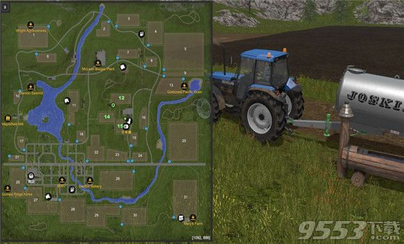 模拟农场17哪里有水源 模拟农场17接水位置介绍